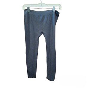 Blue Star Smokey Gray Nylon Leggings EUC